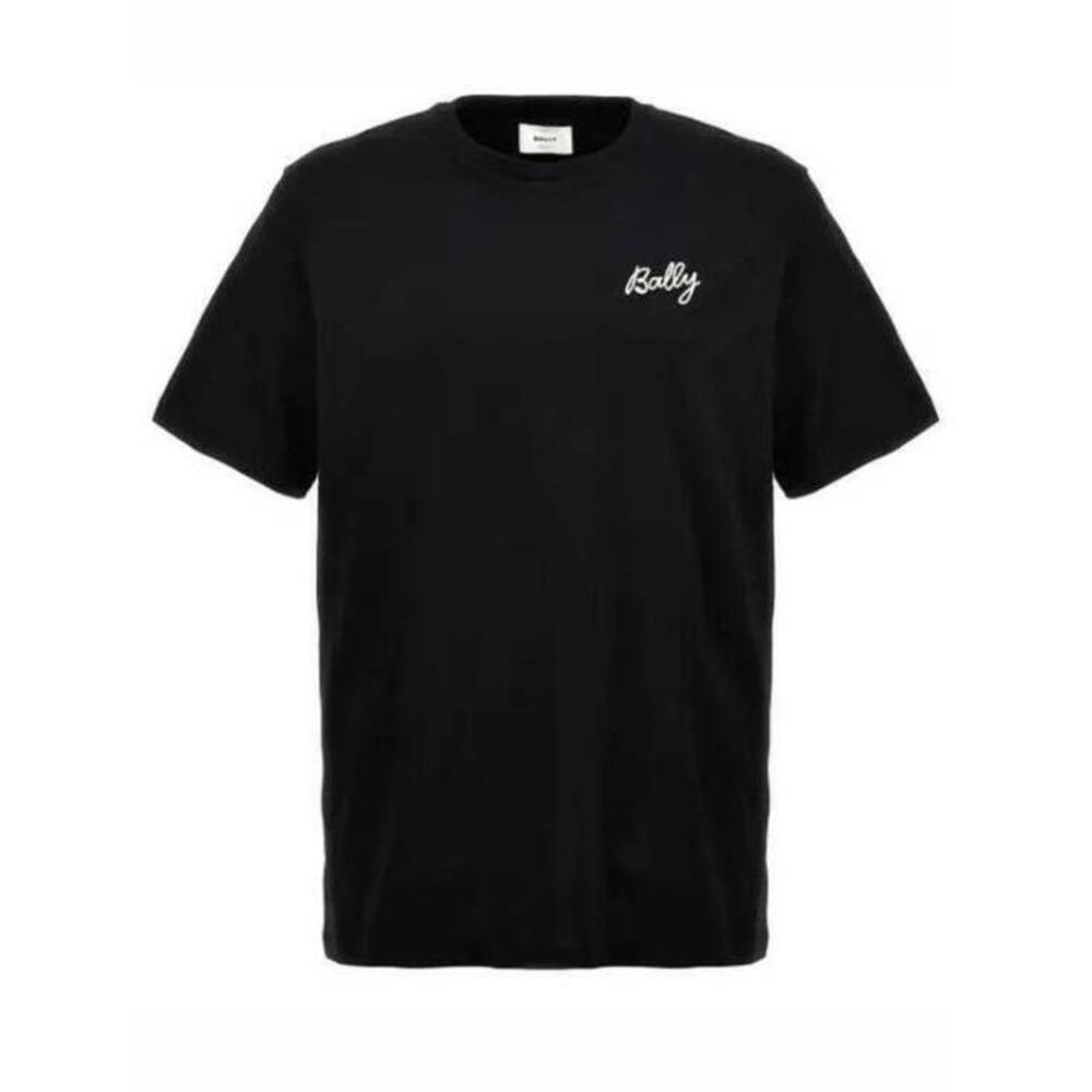 BALLY Short-Sleeve Crew Neck T-Shirt with Minimalist Logo